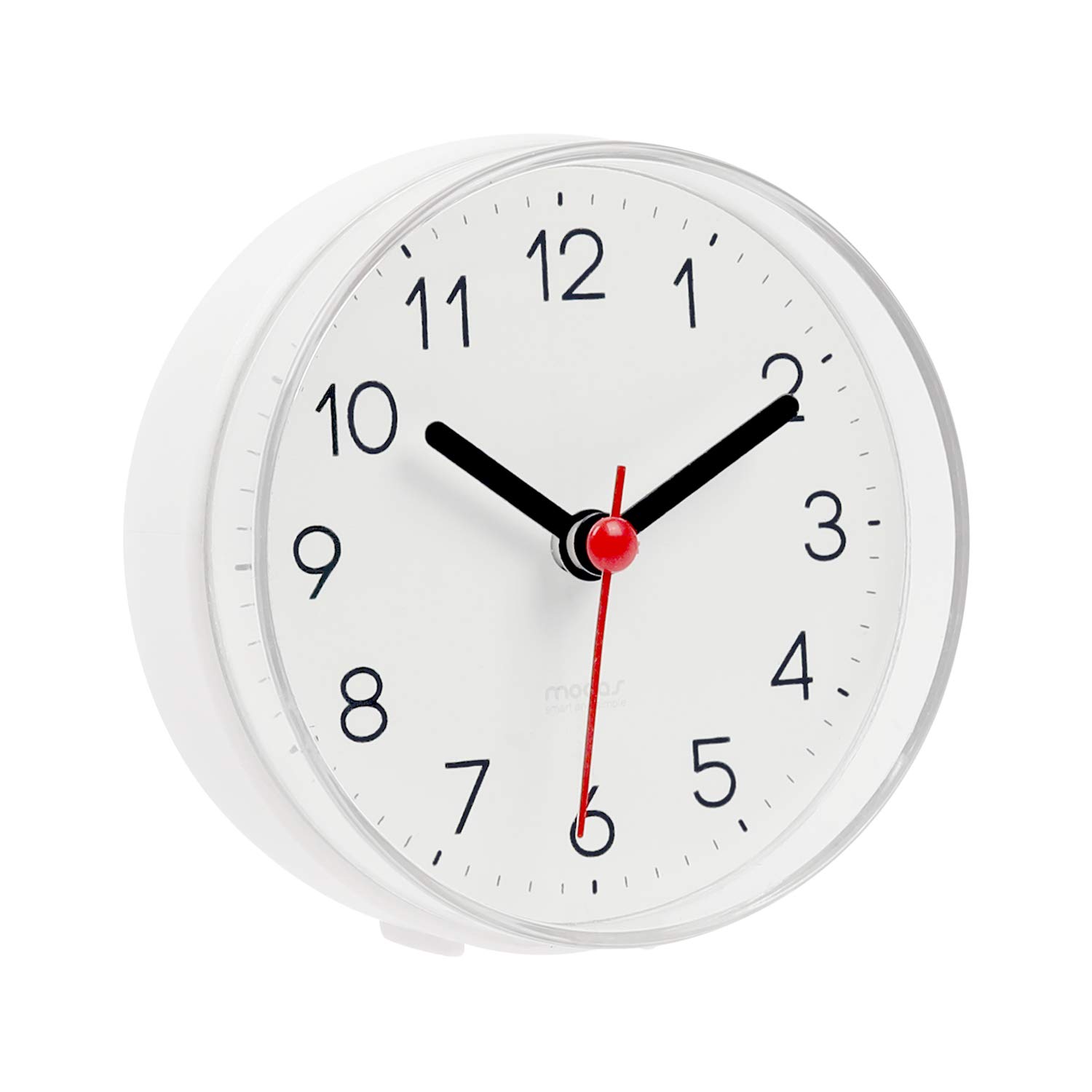 Amazon.com: mooas 2WAY Silent Waterproof Bathroom Clock, Shower